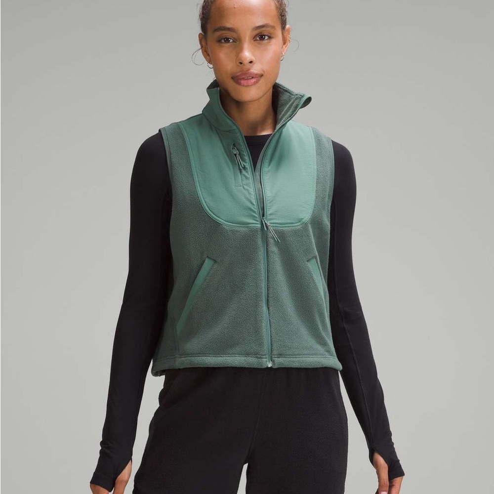 lululemon fleece ripstop vest size 2
